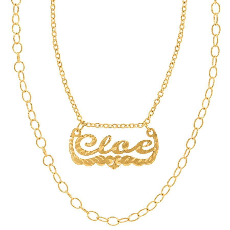 The Lady G Name Necklace