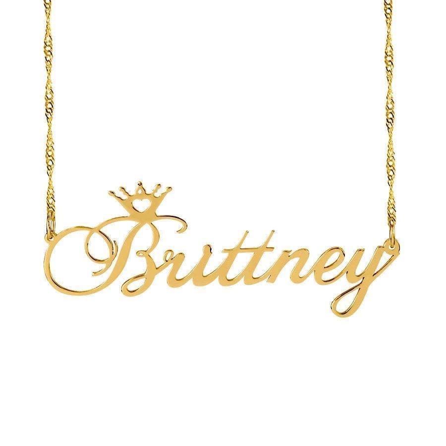 The Queen Name Necklace