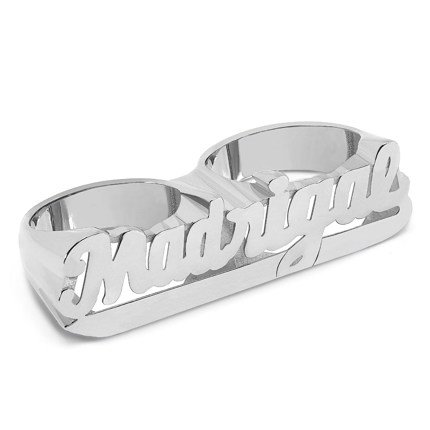 Findger Names Two Finger Name Ring High Polish – stellaandjules.com