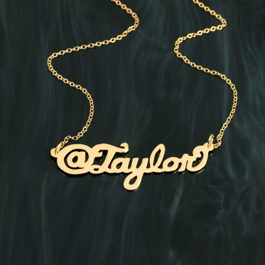 Tag Name Necklace